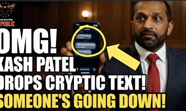 OMG! Kash Patel Drops CRYPTIC Text! You Won’t Believe Who’s About To Go Down! 